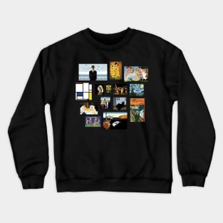 Pixel art gallery Crewneck Sweatshirt